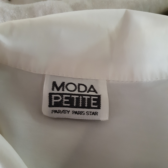 Moda petite Women's button down shirt Size L - Picture 8 of 8